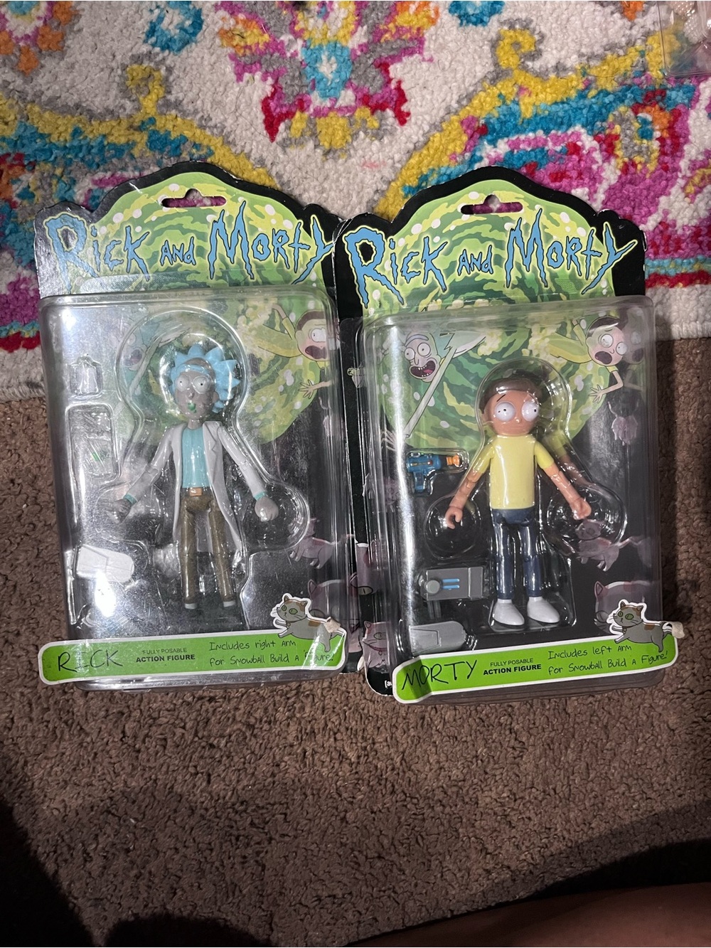 Rick and Morty Rick Action Figure - Teal, White, Brown